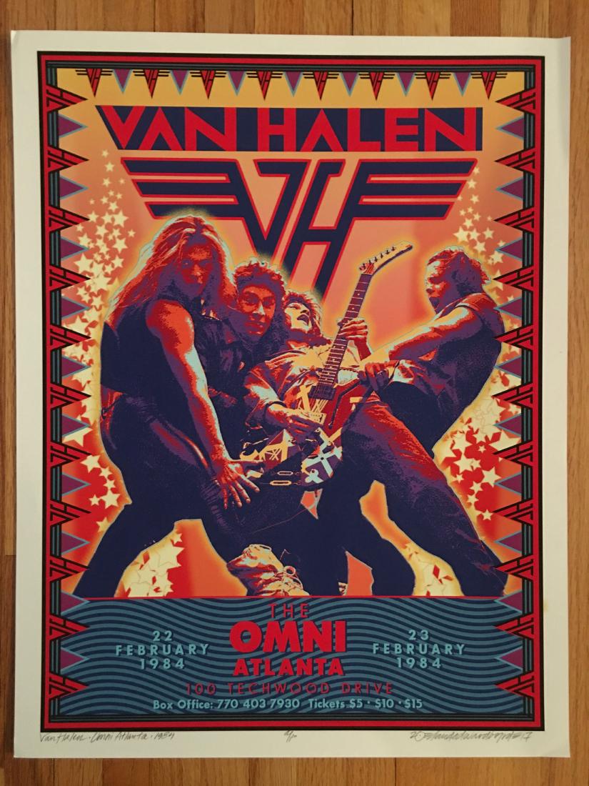 DAVID BYRD - Van Halen - Signed Artists Proof (1 of 1)