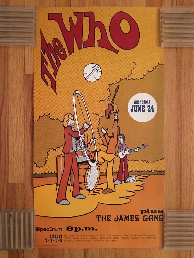 THE WHO and JAMES GANG at SPECTRUM - 1970 (1 of 1)