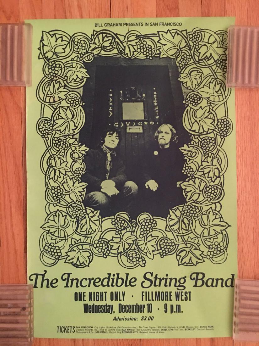 THE INCREDIBLE STRING BAND at FILLMORE WEST (1 of 1)