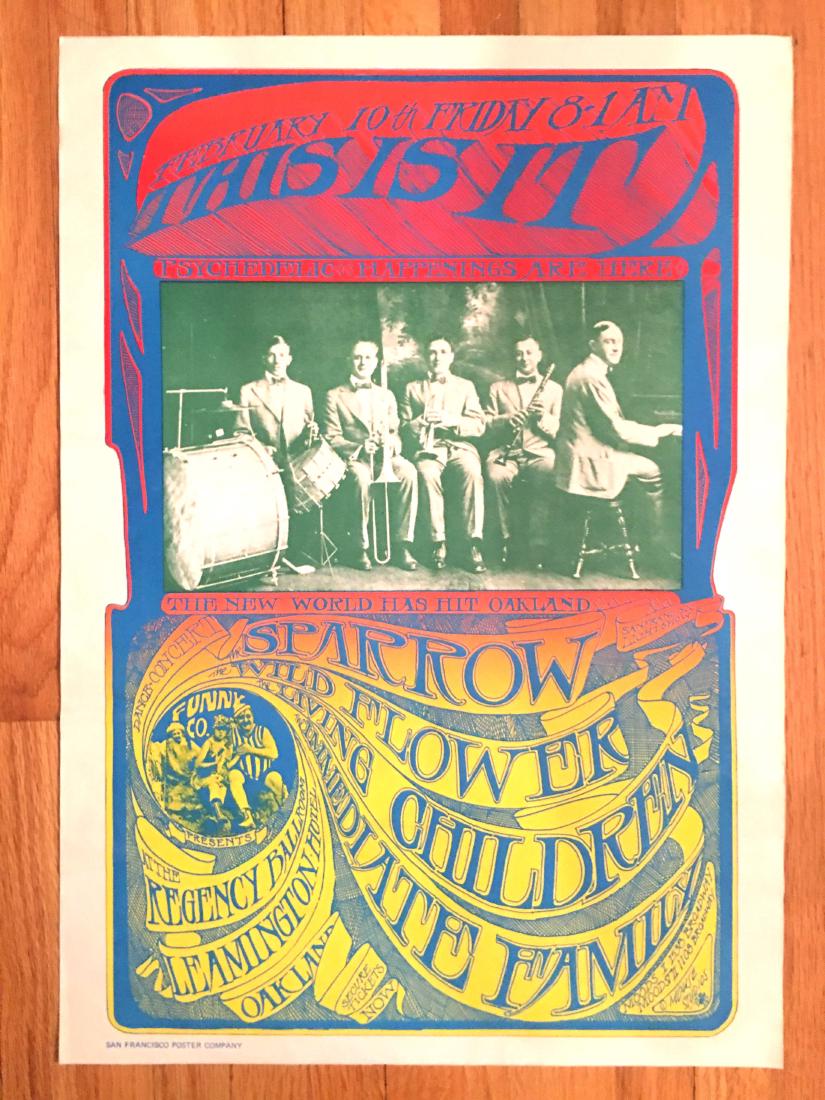 THIS IS IT - SPARROW - Art by Stanley Mouse (1 of 1)