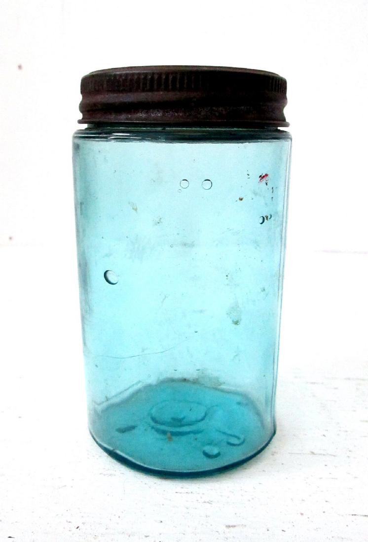 Early Azure Blue Storage Jar (1 of 10)
