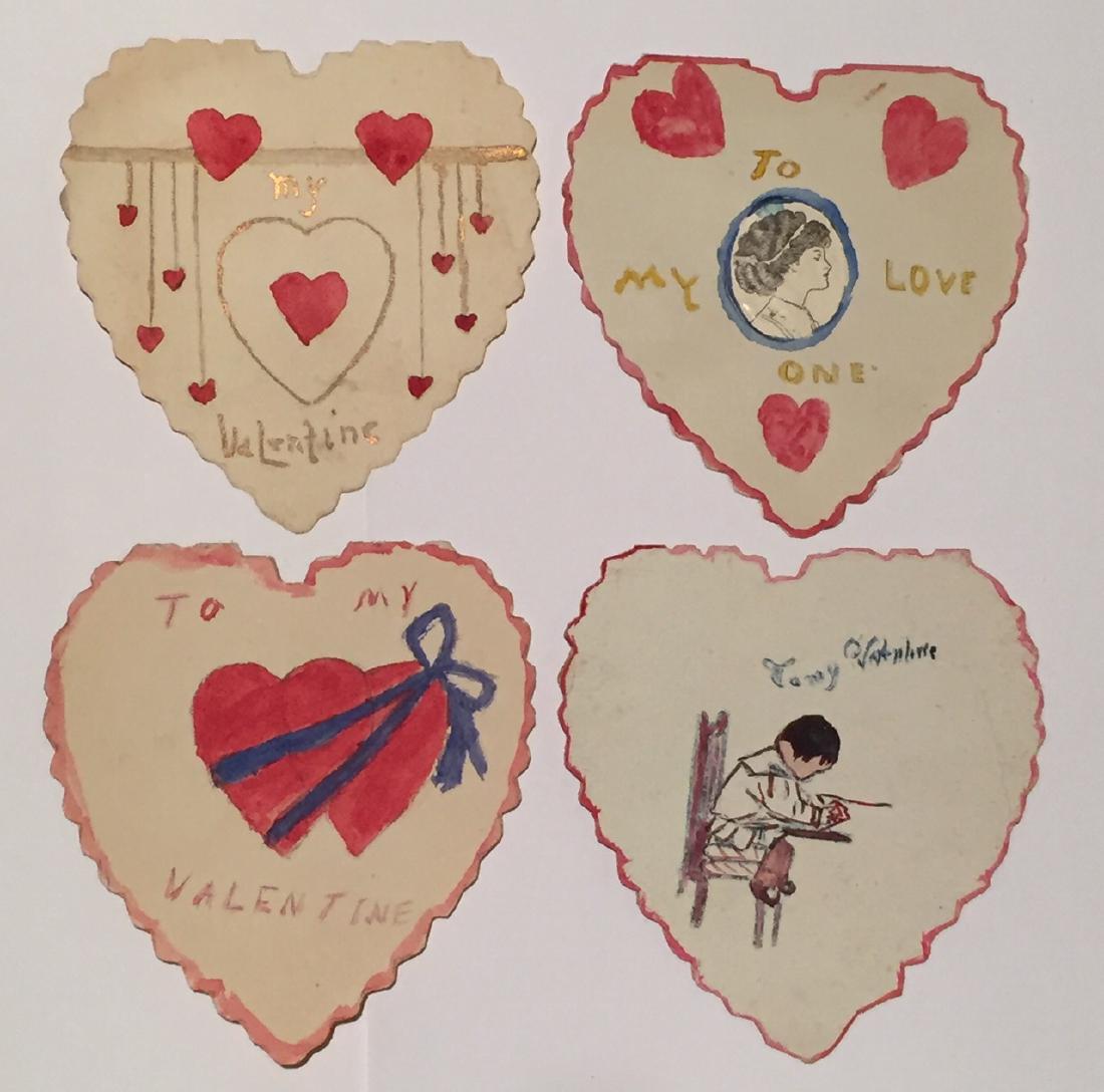 Lot of Four Valentine Hearts (1 of 4)