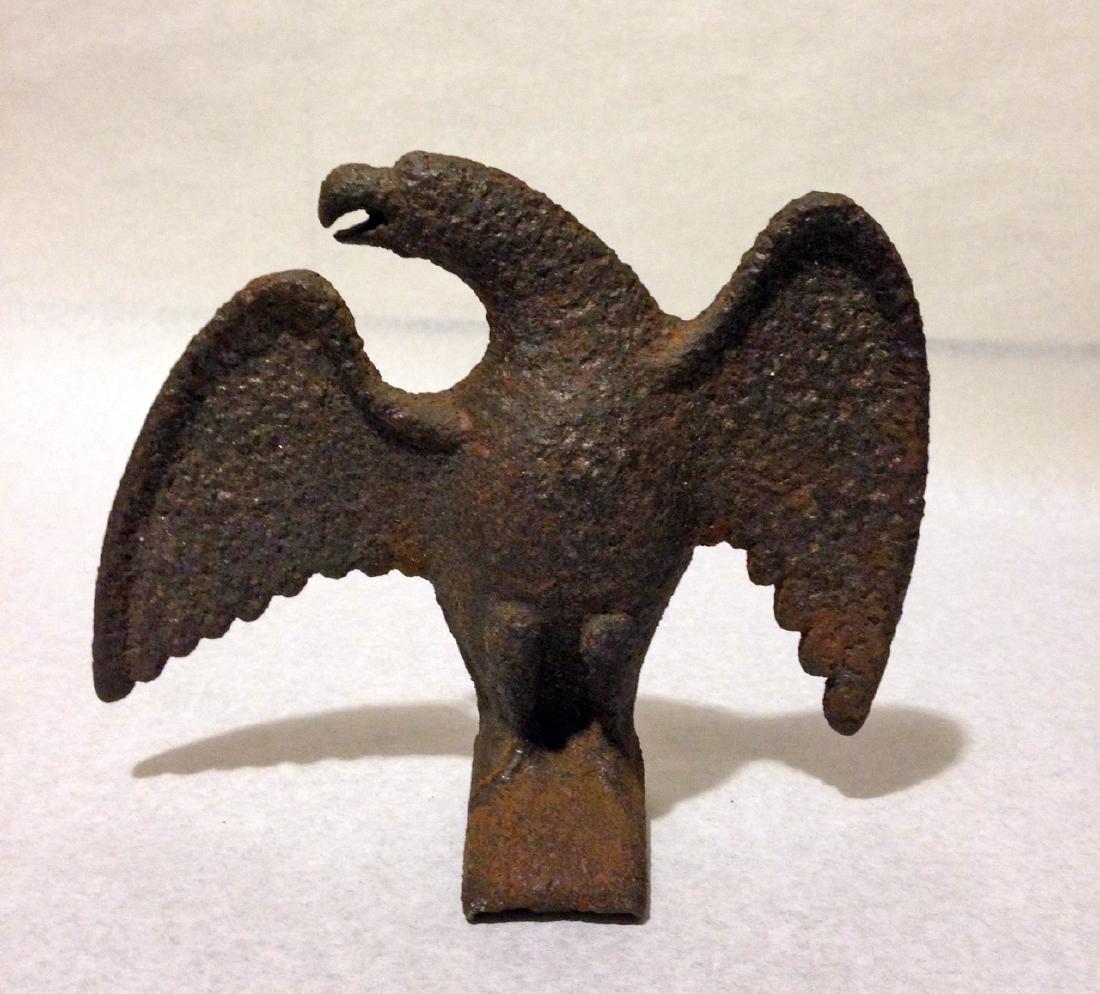 19thc Cast Iron Roof Eagle (1 of 4)