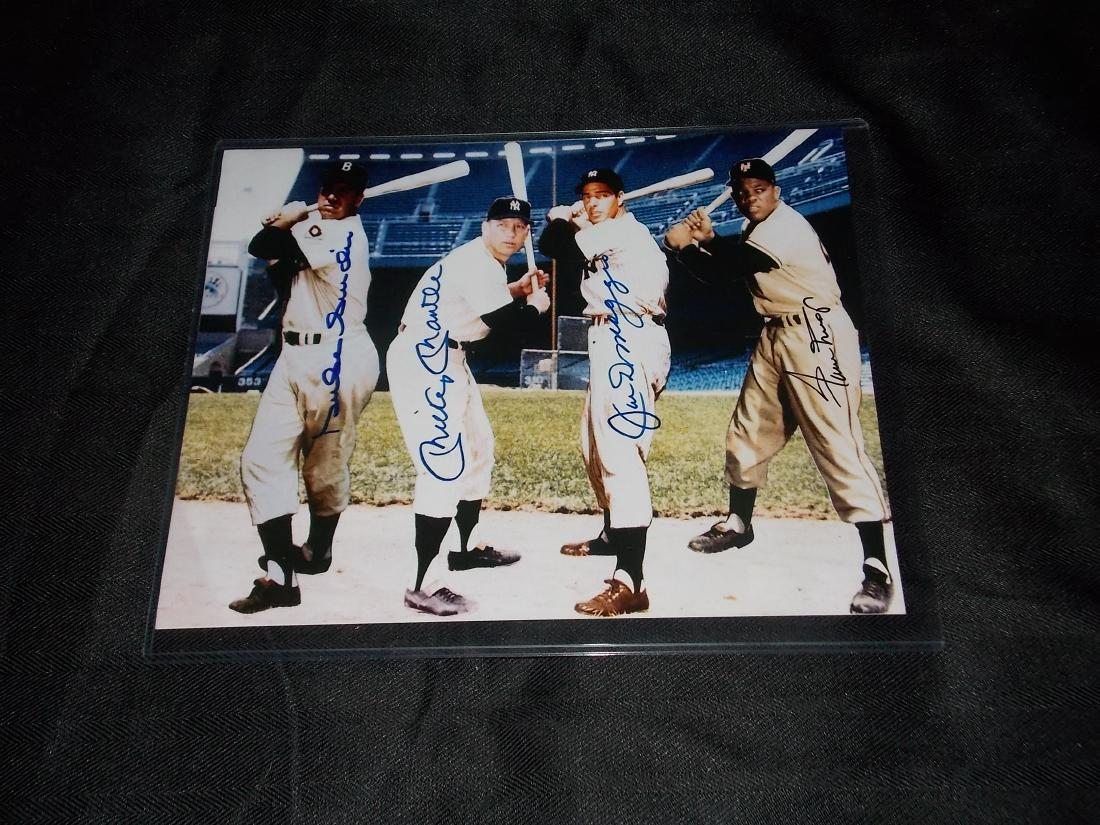 Duke Snyder Mickey Mantle Joe DiMaggio Willie Mays (1 of 1)