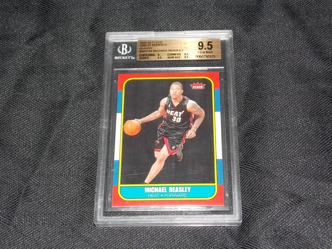 2008-09 Rookies GRADED Michael Beasley Beckett GEM MINT (1 of 1)