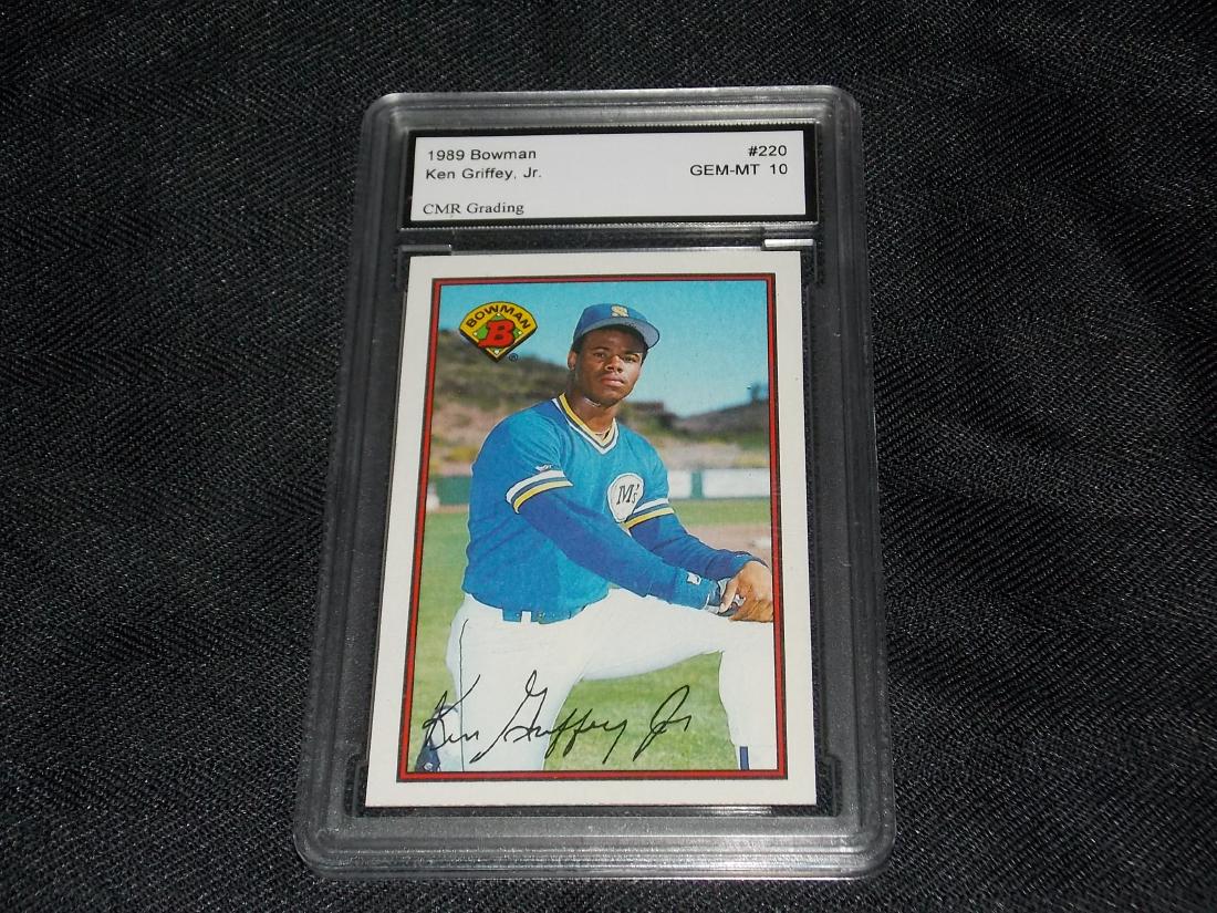 ROOKIE, 1989 Bowman, KEN GRIFFEY, JR. GRADED GEM-MT 10 (1 of 1)