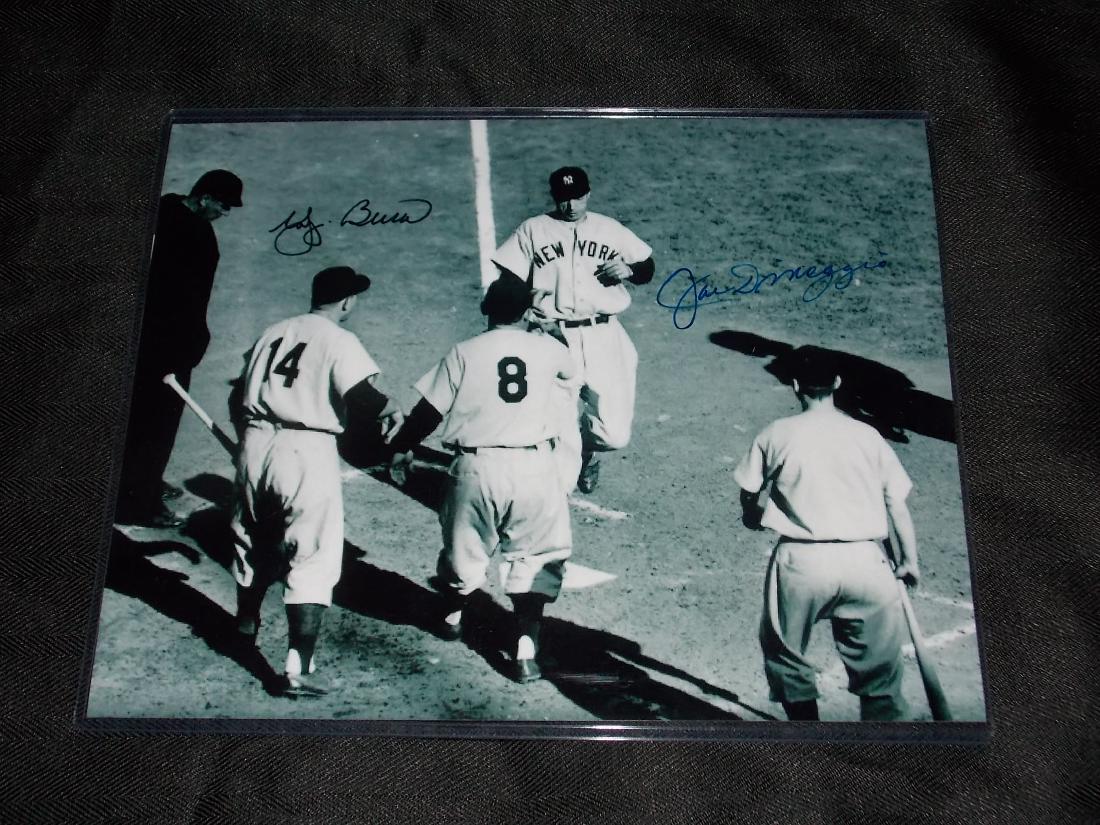 Yogi Bera, Joe DiMaggio, Autographed 8x10 Photo (1 of 1)