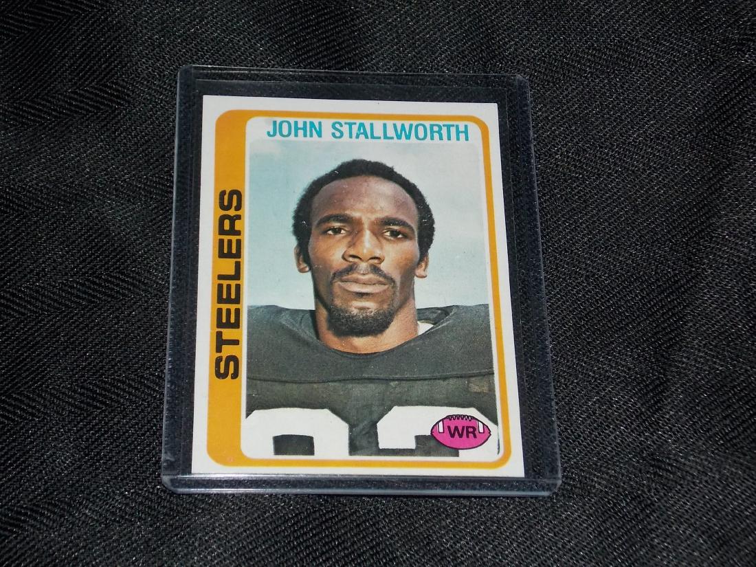 1978 Topps, Football, John Stallworth, STEELERS (1 of 1)