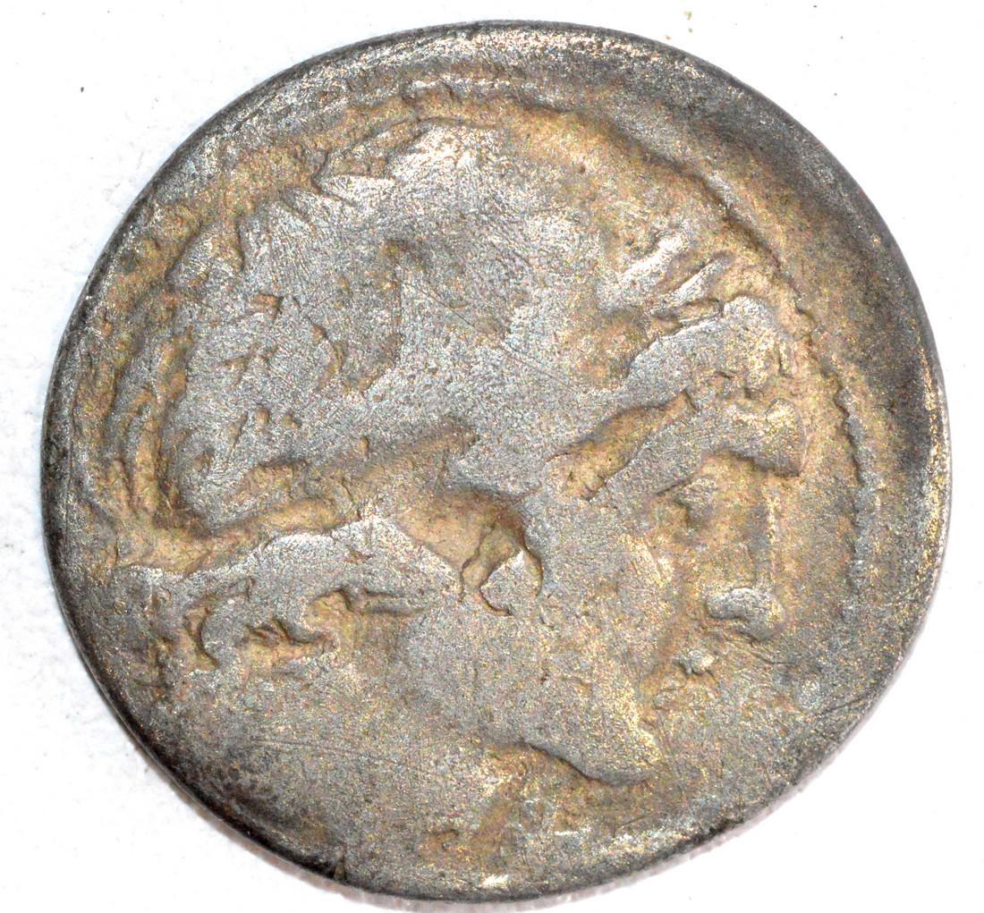 Roman Republican Silver Denarius, rv. Horsemen (1 of 2)