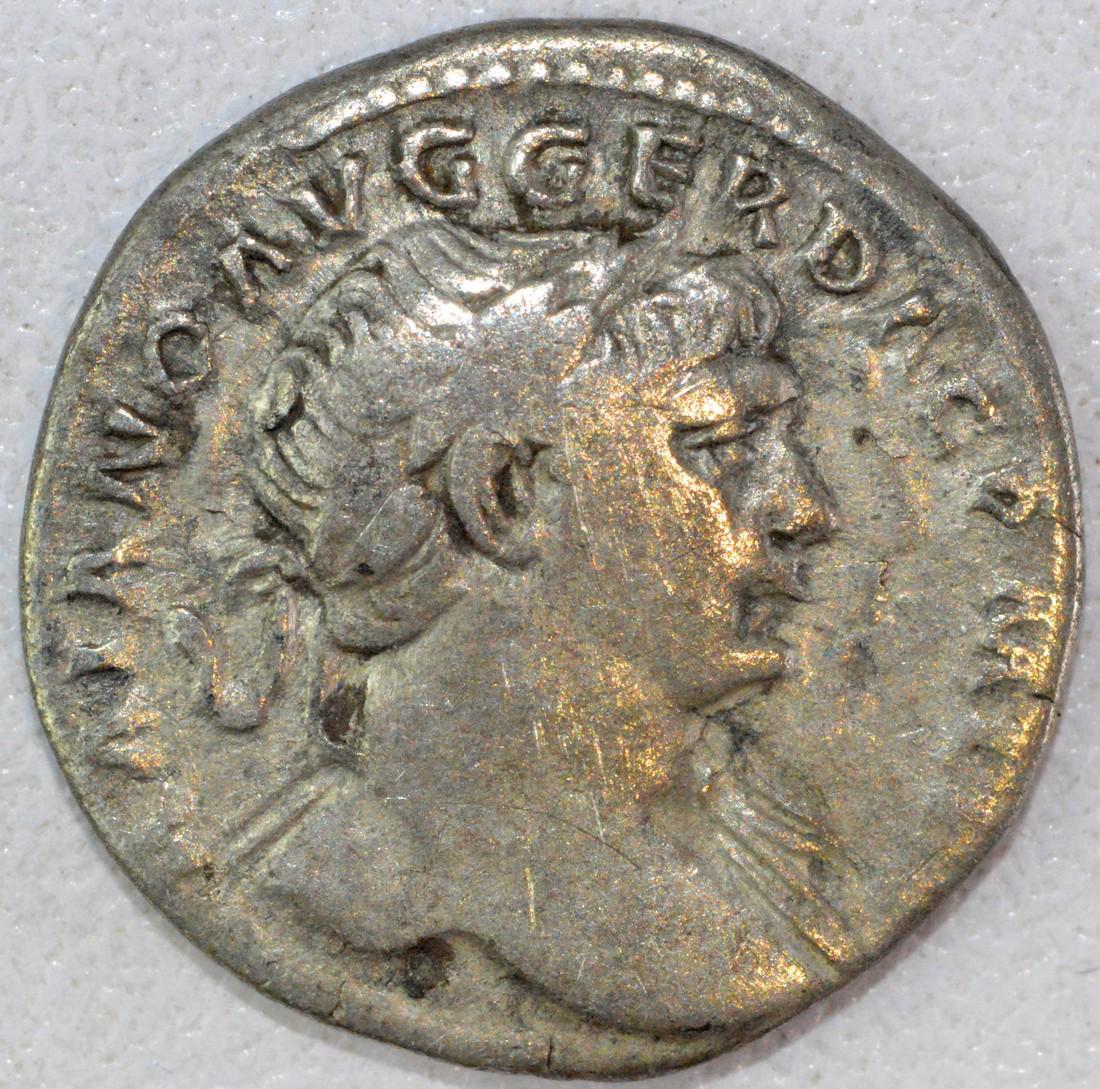 Ancient Roman Denarius of Trajan (1 of 2)