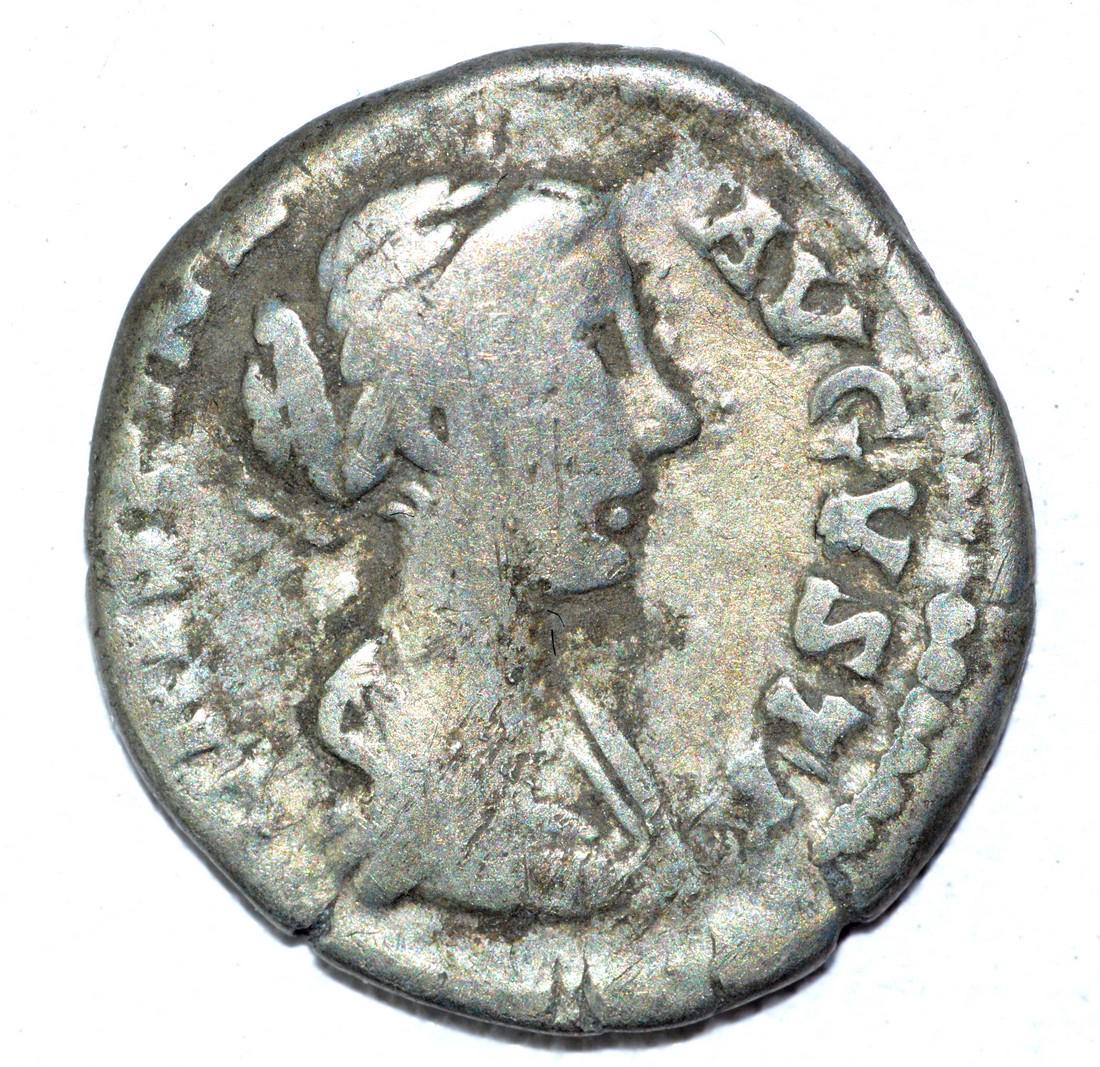 Crispina AR Denarius, rv. Altar (1 of 2)
