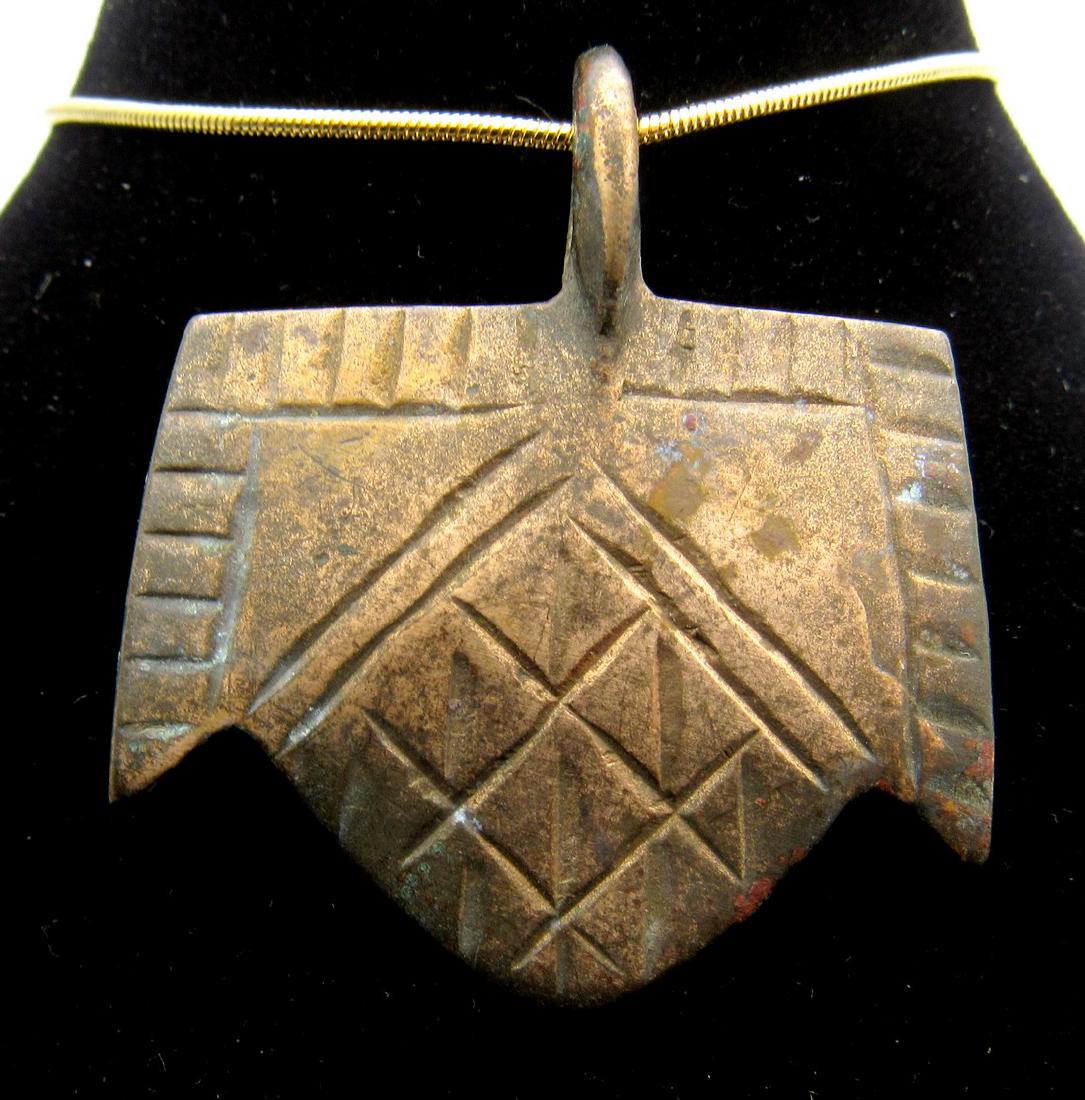 Medieval Viking Decorated Warriors Pendant (1 of 2)