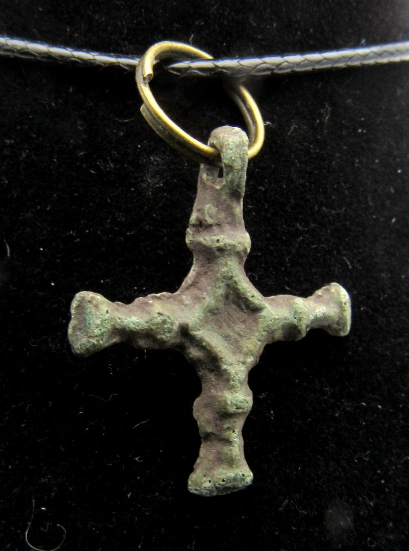 Medieval Viking Cross Pendant (1 of 2)