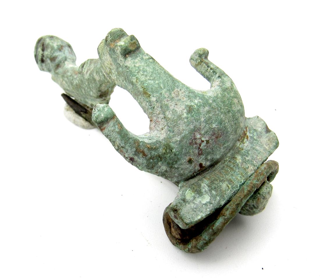 Ancient Roman Anchor Shaped Brooch (1 of 3)