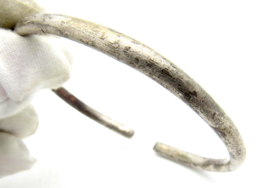 Medieval Viking Silver Bracelet (1 of 3)