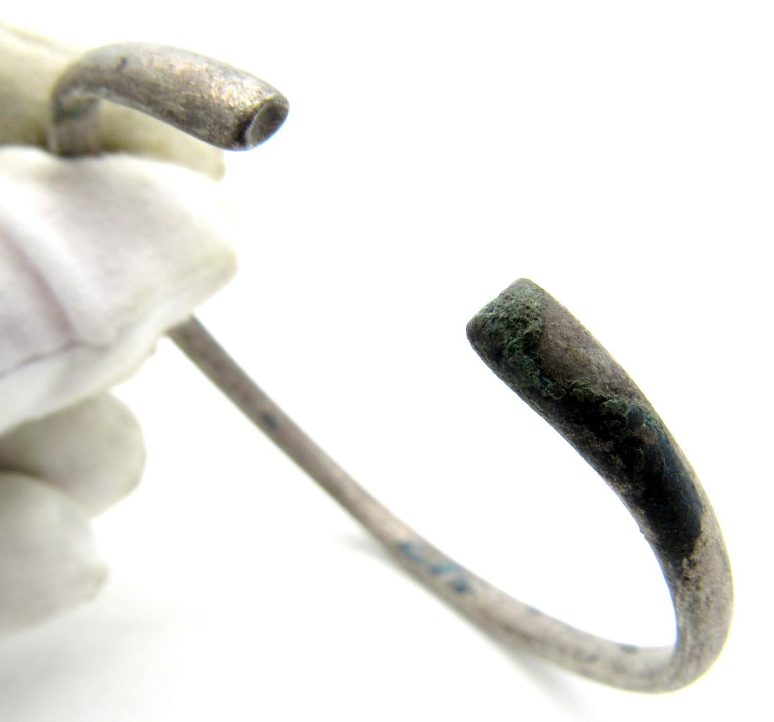 Medieval Viking Silver Bracelet (1 of 3)