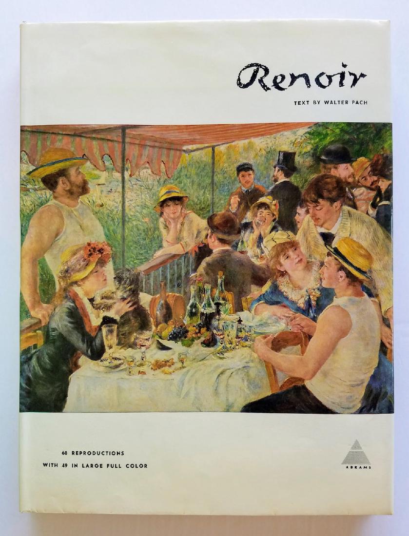 Pierre Auguste Renoir Library Great Painter Walter Pach (1 of 3)