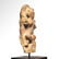 Gandhara Terracotta Relief of Hariti Holding a Mirror, - 4