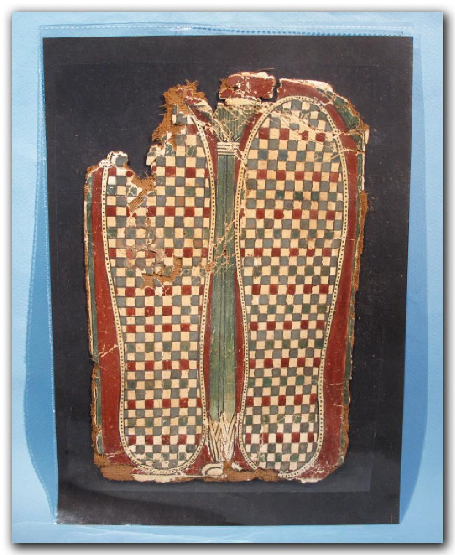 Polychrome Painted Egyptian Feet Cartonnage, c. 600300