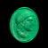Roman Pendant with Cornelian Intaglio, Head of Apollo, - 3