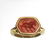 Medieval Silver Gilt Ring with Cornelian Intaglio with