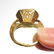 Medieval Silver Gilt Ring with Cornelian Intaglio with - 4
