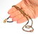 Amethyst Scarab, Faience, Jasper and Gold Necklace, - 6