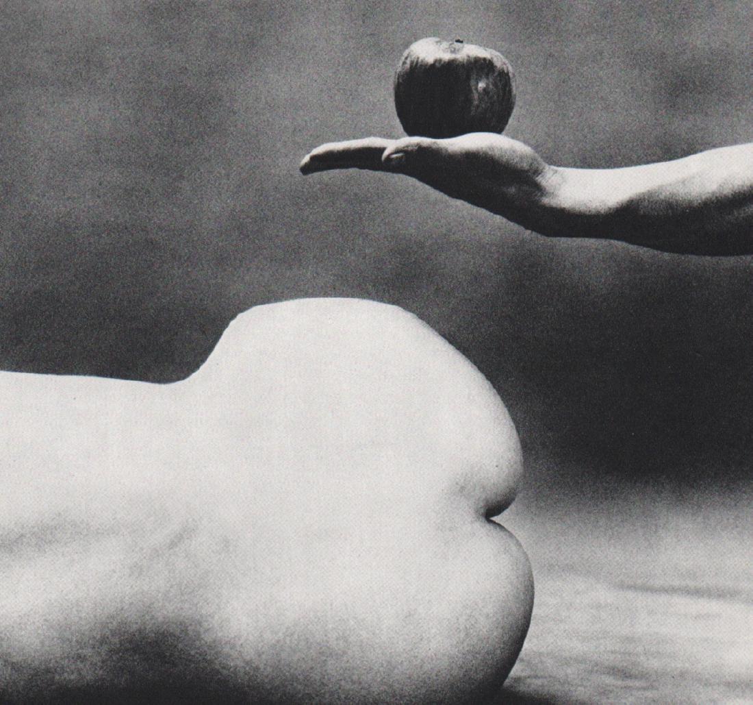 EIKOH HOSOE - Nude: Artist: EIKOH HOSOE Print Title: Nude Medium: Sheet-fed Gravure Printing Date: 1974 Printed: Switzerland Image Size: 7 X 6.5 inches Eikoh Hosoe (b. 1933) is a Japanese photographer and filmmaker who e