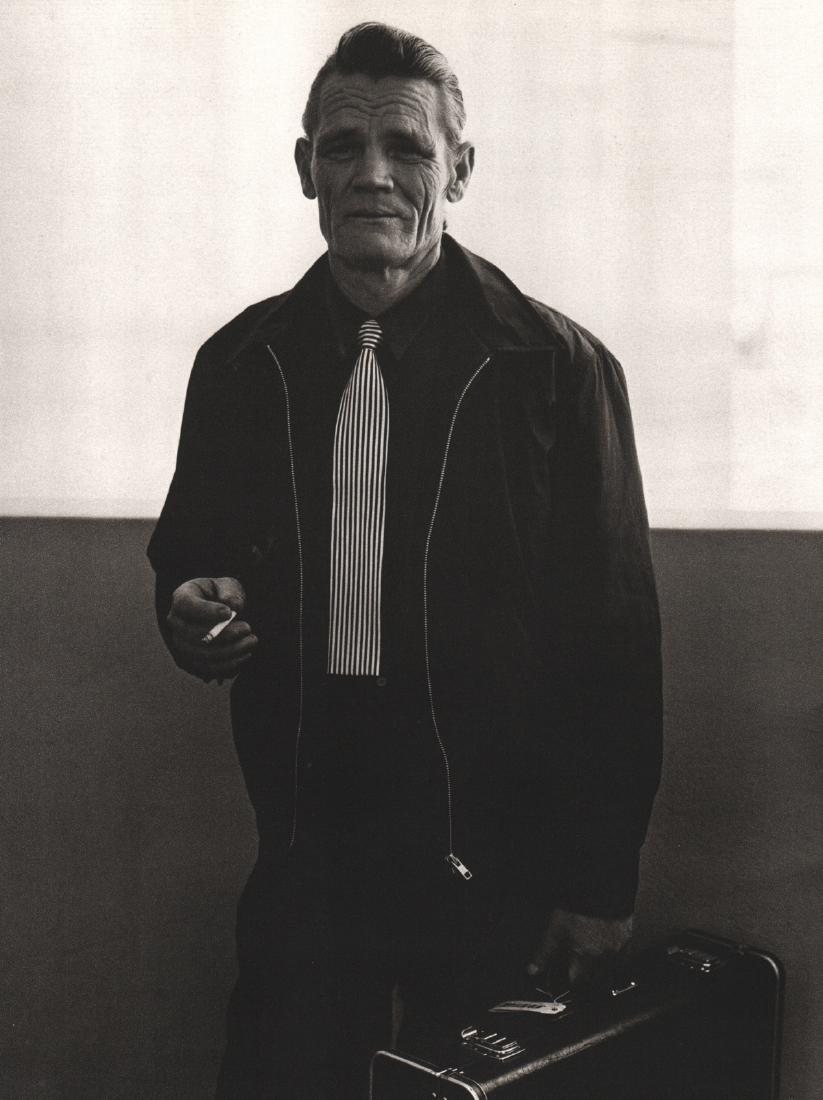BRUCE WEBER - Chet Baker, Trumpet Player: Artist: BRUCE WEBER Print Title: Chet Baker, Trumpet Player, Santa Monica California, 1987 Medium: Sheet-fed Gravure Printing Date: 1988 Printed: Spain Image Size: 8.5" X 11" Bruce Weber is an America