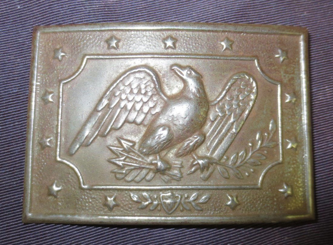 15A36 Civil War Non-Regulation Belt Plate (1 of 2)