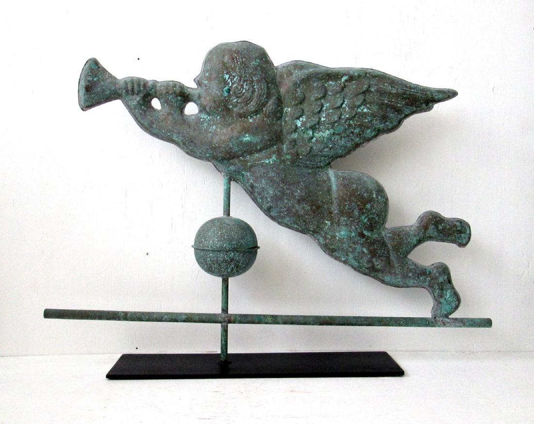 Gabriel Blowing Horn Weathervane (1 of 9)