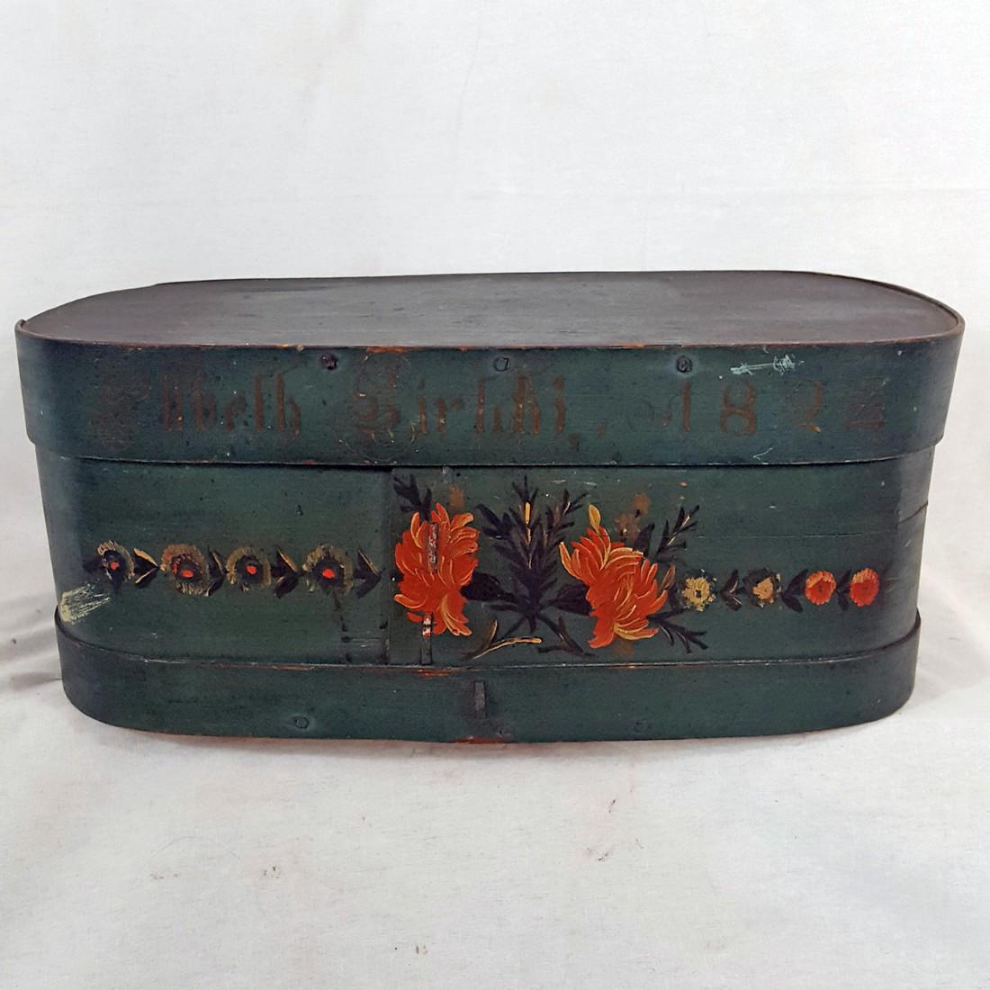 Scandinavian Brides Box Dated 1824 (1 of 8)