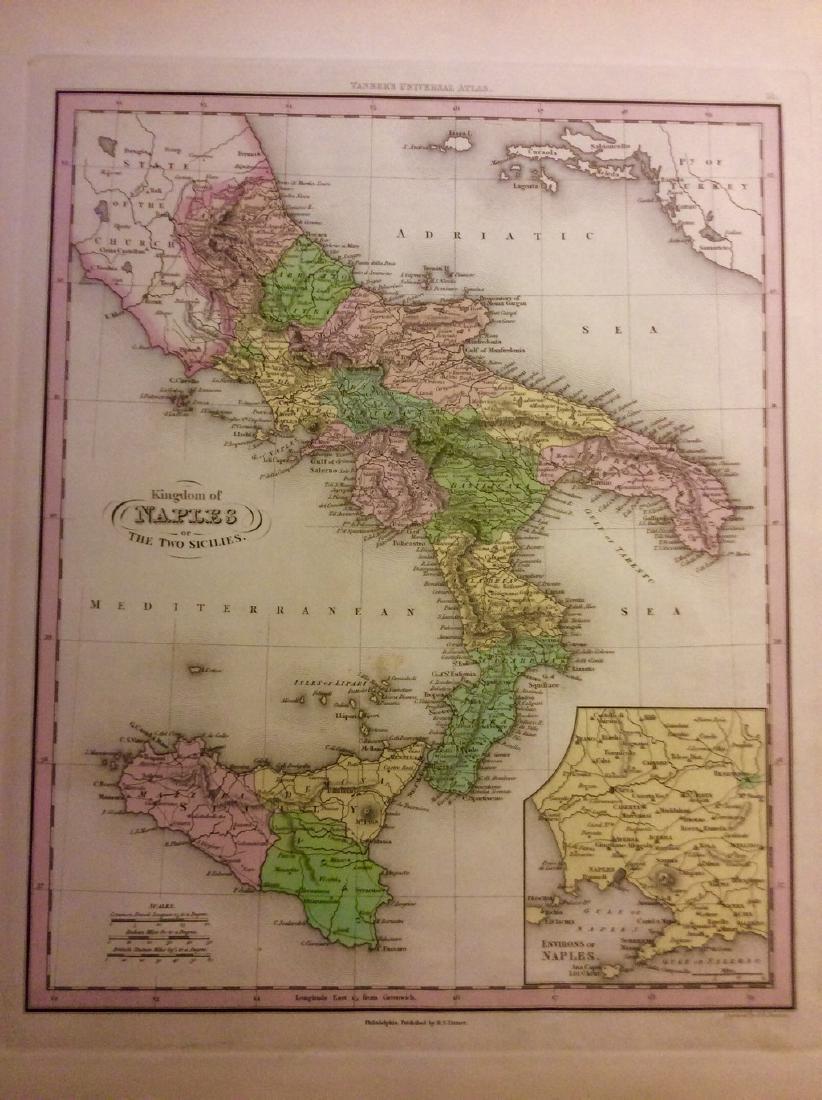 Southern Italy. Kingdom of two Sicilies with insert of (1 of 1)