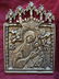 BRONZE PLAQUE RARE MOTHER OF GOD