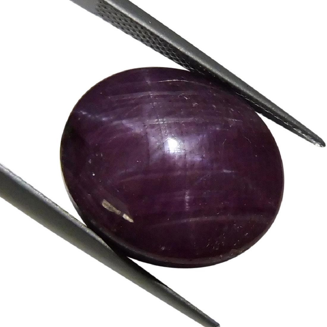 5.26 ct Oval Star Ruby - No Reserve Price (1 of 6)