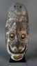 An impressive ancestor wall mask Lower Sepik with nice