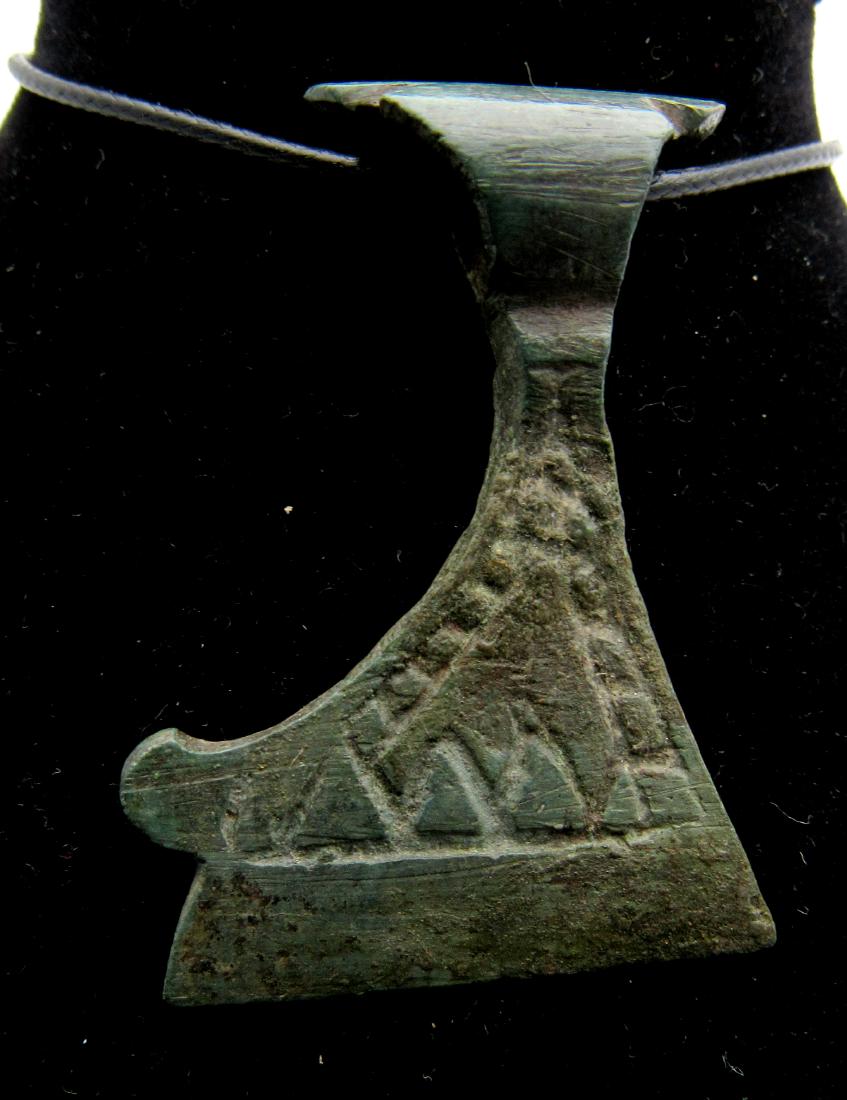 Medieval Viking Bearded Axe Pendant (1 of 2)