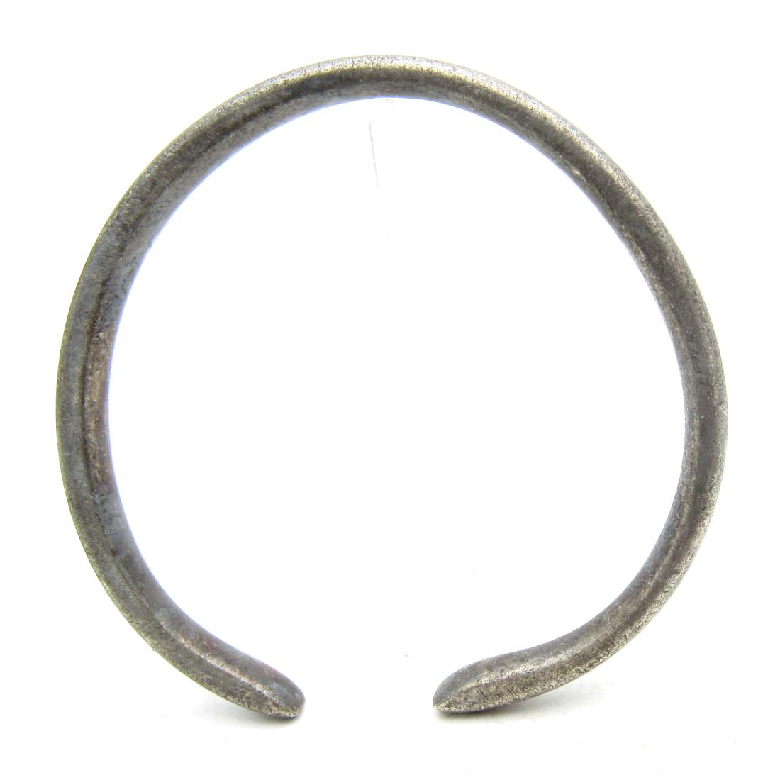 Medieval Viking Silver Bracelet (1 of 3)