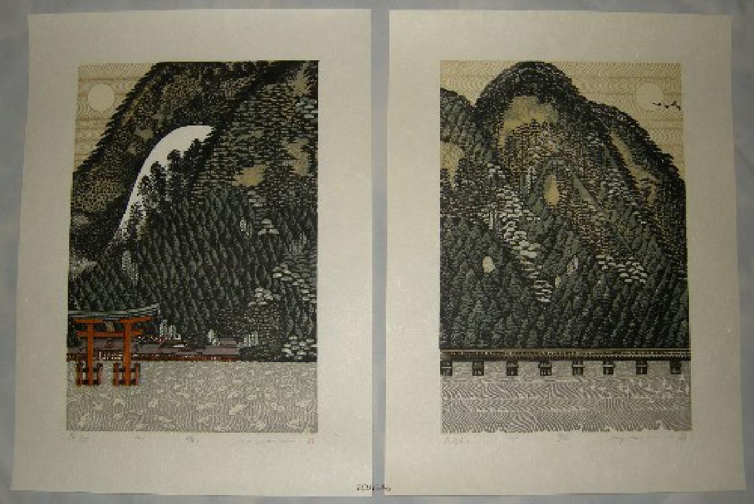 Ray Morimura 2 Limited Edition Woodblock Prints (1 of 2)