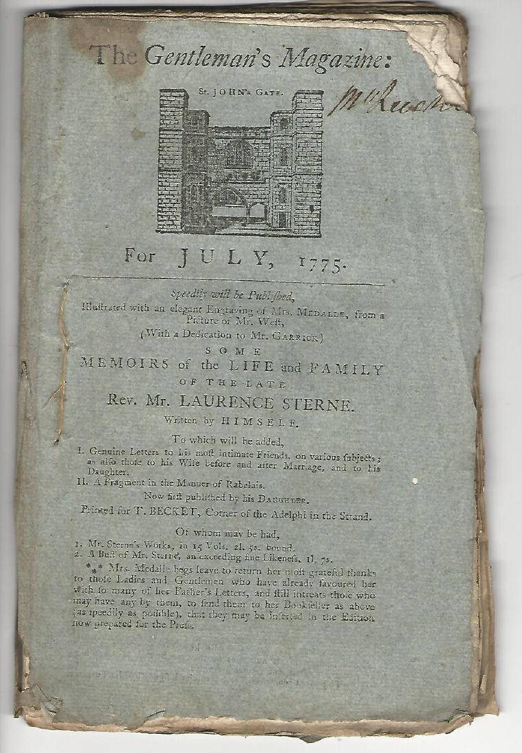 1775 Magazine Account of Bunker Hill Revolutionary War (1 of 5)