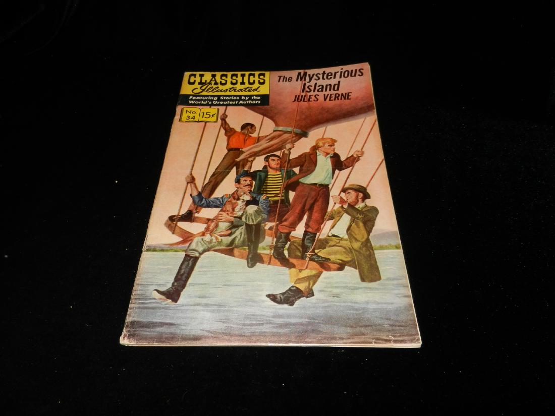 Classic illustrated The Mysterious Island # 34 1964 (1 of 5)
