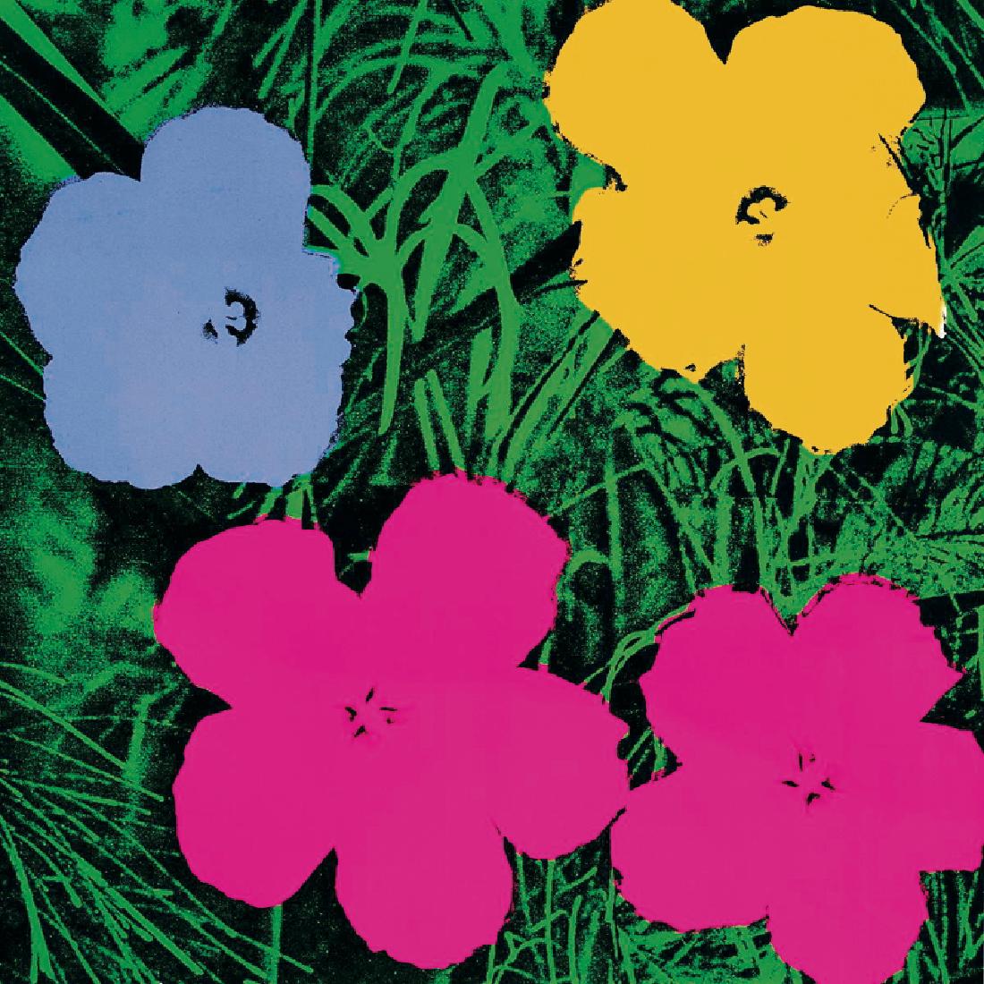 Andy Warhol Offset Lithograph Flowers (Lg) Poster (1 of 1)