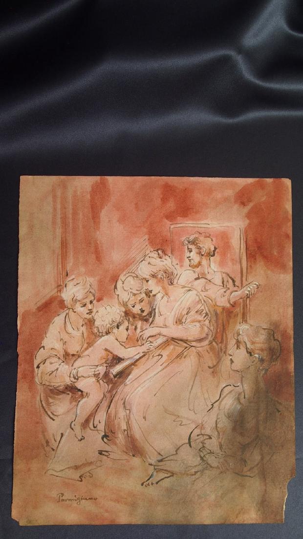 Parmigianino, Attrib. Rome Florence Bologna Blessed (1 of 2)