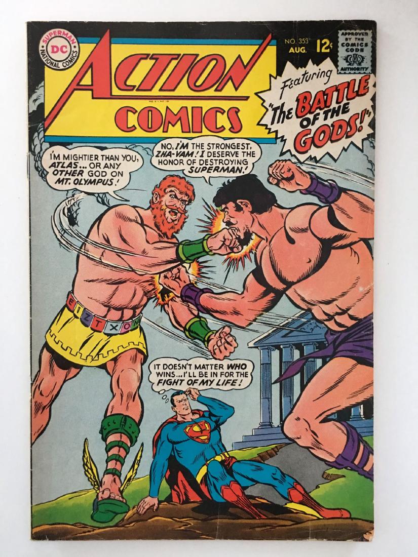 ACTION COMICS #353 - SUPERMAN - VG+ (1 of 1)