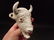Cast Iron Folk Art Beer Soda Bottle White Buffalo - 6