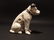 Primitive Miniature Cast Iron Nipper Dog Coin Bank - 8