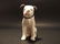 Primitive Miniature Cast Iron Nipper Dog Coin Bank - 9