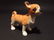 Primitive Miniature Cast Iron Dog Chihuahua - 9