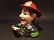 Fireman Fire Fighter Cast Iron Mechanical Coin Bank - 2