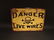Danger Live Wires w Cross Bones Metal Sign - 3